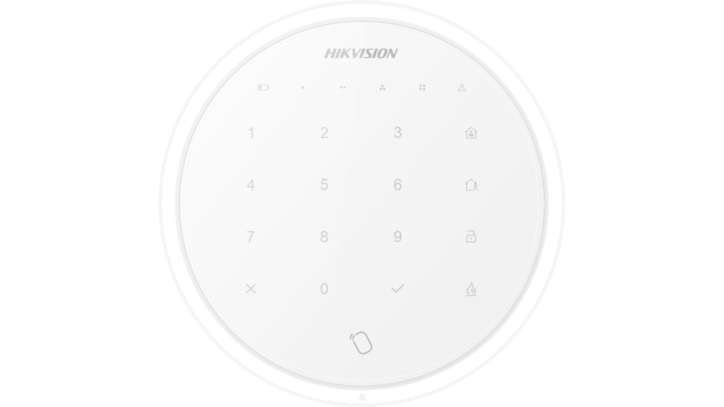 wireless keypad hikvision